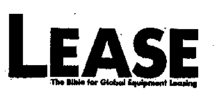 LEASE THE BIBLE FOR GLOBAL EQUIPMENT LEASING