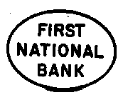 FIRST NATIONAL BANK