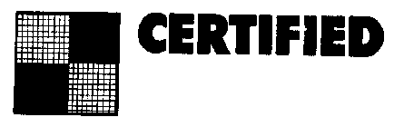 CERTIFIED