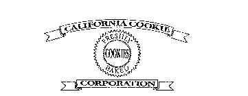 CALIFORNIA COOKIE CORPORATION FRESHLY BAKED COOKIES