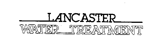 LANCASTER WATER TREATMENT