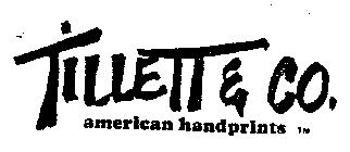 TILLETT & CO AMERICAN HANDPRINTS