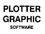 PLOTTER GRAPHIC SOFTWARE