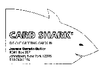 CARD SHARK DIE-CUT GREETING CARDS BY