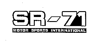 SR-71 MOTOR SPORTS INTERNATIONAL