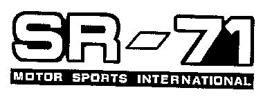 SR-71 MOTOR SPORTS INTERNATIONAL