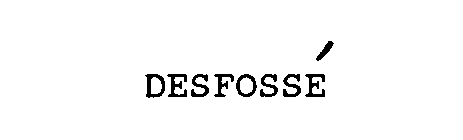 DESFOSSE
