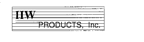 HW PRODUCTS, INC.