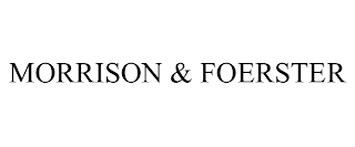 MORRISON & FOERSTER