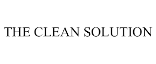 THE CLEAN SOLUTION