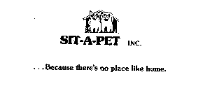 SIT-A-PET INC. ...BECAUSE THERE'S NO PLACE LIKE HOME