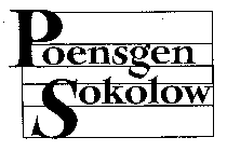 POENSGEN SOKOLOW