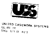 UCS UNITED CASEWORK SYSTEMS 