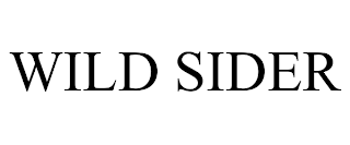 WILD SIDER