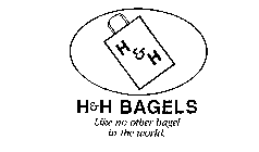 H&H BAGELS LIKE NO OTHER BAGEL IN THE WORLD