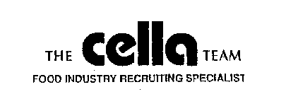 THE CELLA TEAM FOOD INDUSTRY RECRUITING SPECIALIST
