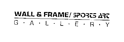 WALL & FRAME/SPORTS ART G.A.L.L.E.R.Y