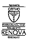 APPROVED BY ORTHO PHARMACEUTICAL CORP. FOR USE WITH RENOVA (TRETINOIN)