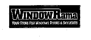 WINDOWRAMA YOUR STORE FOR WINDOWS, DOORS & SKYLIGHTS