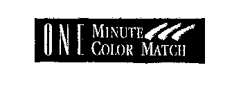 ONE MINUTE COLOR MATCH