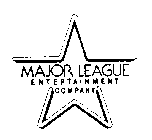MAJOR LEAGUE ENTERTAINMENT COMPANY