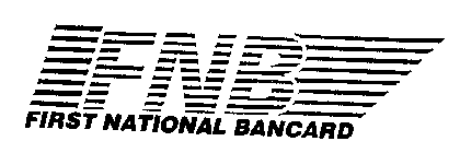 FNB FIRST NATIONAL BANCARD