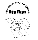 THE SURE WAY TO SPEAK ITALIAN