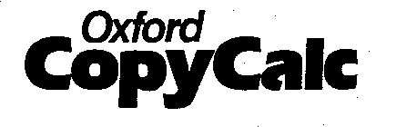 OXFORD COPYCALC