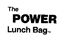 THE POWER LUNCH BAG