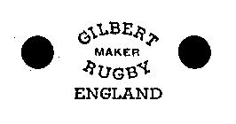GILBERT MAKER RUGBY ENGLAND