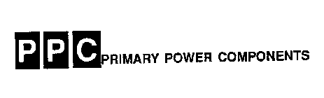 PPC PRIMARY POWER COMPONENTS