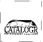CATALOGR THE DATABASE PUBLISHER