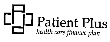 PATIENT PLUS HEALTH CARE FINANCE PLAN