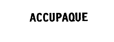 ACCUPAQUE