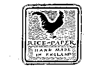 RICE-PAPER HAND MADE IN ENGLAND