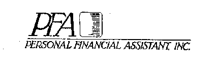 PFA PERSONAL FINANCIAL ASSISTANT, INC.