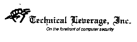 TECHNICAL LEVERAGE, INC. ON THE FOREFRONT OF COMPUTER SECURITY