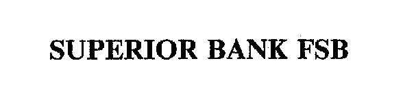 SUPERIOR BANK FSB