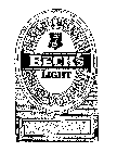 BECK'S LIGHT BRAUEREI BECK & CO BREMEN GERMANY