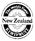 THE WORLD'S FINEST NEW ZEALAND KIWIFRUIT