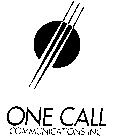 ONE CALL COMMUNICATIONS INC.