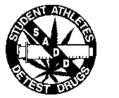 STUDENT ATHLETES DETEST DRUGS SADD