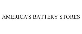 AMERICA'S BATTERY STORES