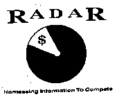 RADAR HARNESSING INFORMATION TO COMPETE
