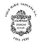 CARLO MARIO CAMUSSO S.A. CAMUSSO STERLING SILVER LIMA-PERU