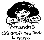 AMANDA'S CHILDREN'S TEA TIME LINENS