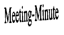 MEETING-MINUTE