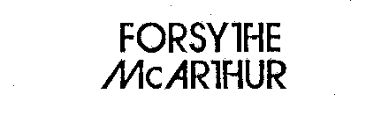 FORSYTHE MCARTHUR