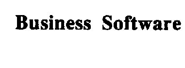 BUSINESS SOFTWARE