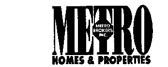 METRO HOMES & PROPERTIES METRO BROKERS INC.